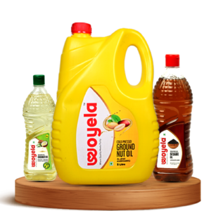 5 Ltr Groundnut Oil + 1 Ltr Sesame Oil + 500ml Coconut Oil (COMBO)